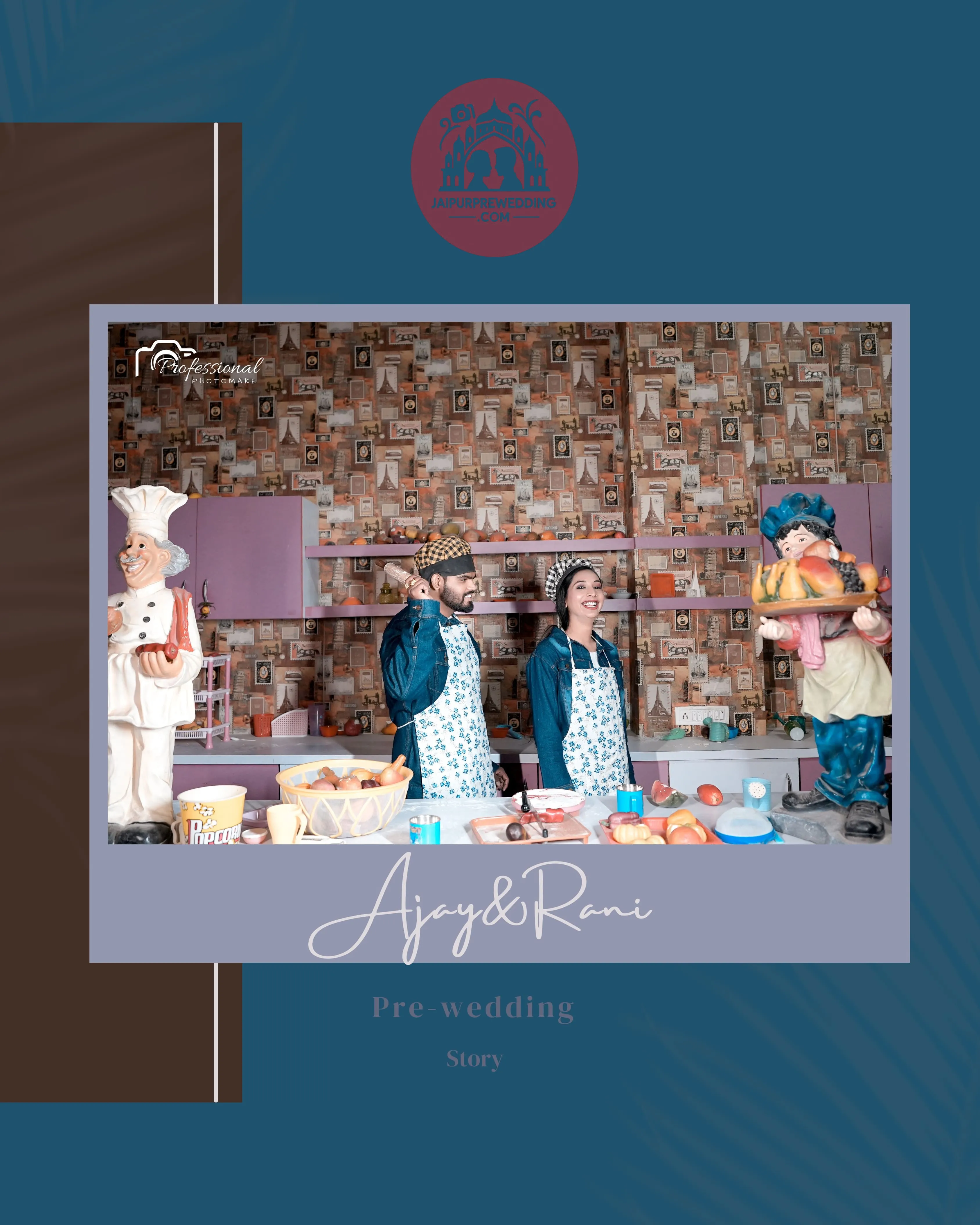 Couple library pre-wedding photoshoot Jaipur romantic reading scene