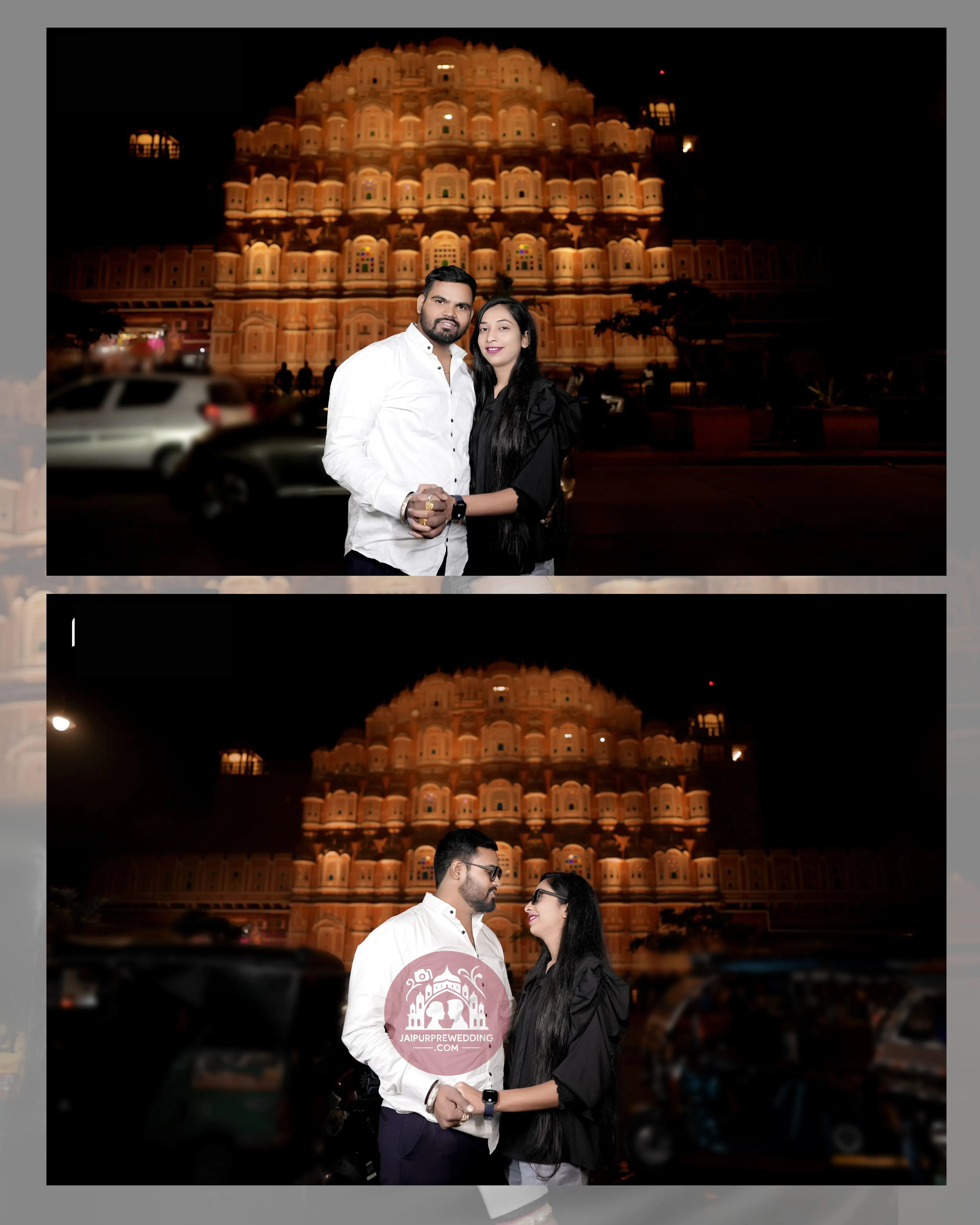 Fun kitchen pre-wedding shoot Jaipur couple cooking together