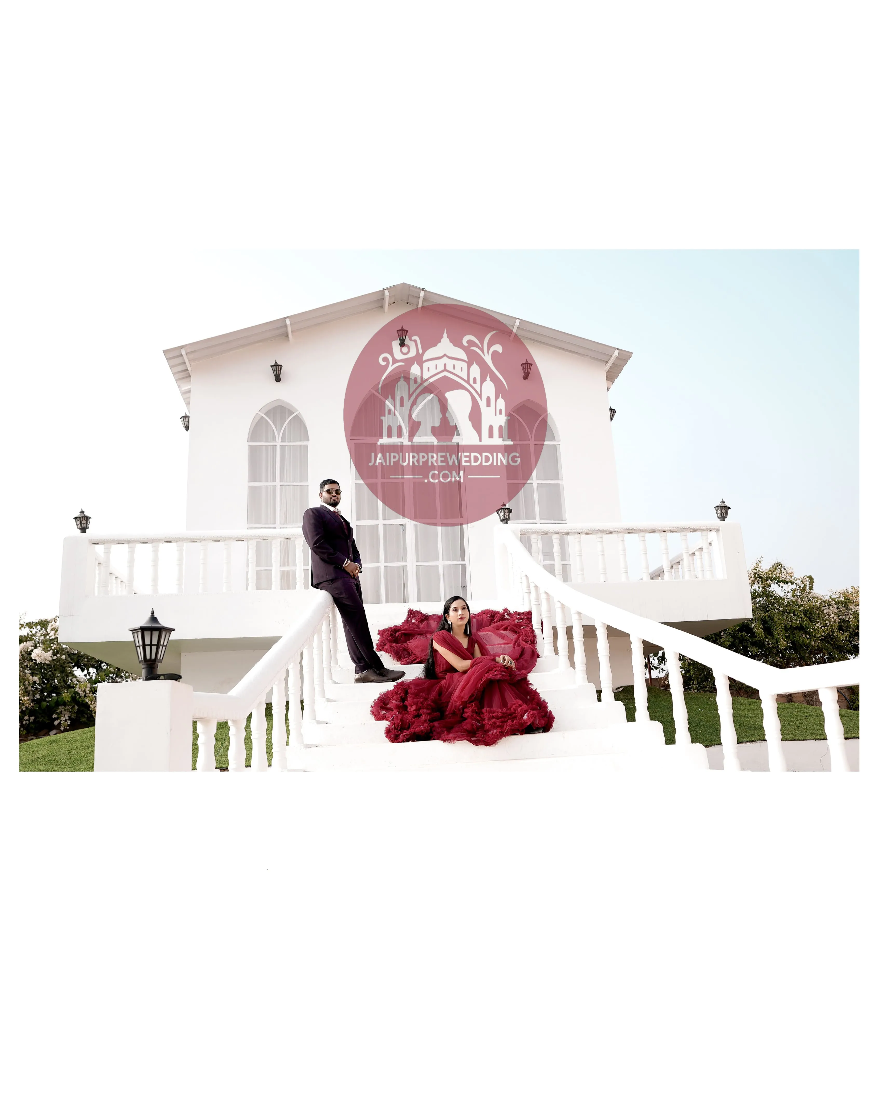 Hawa Mahal Jaipur pre-wedding shoot couple night photography